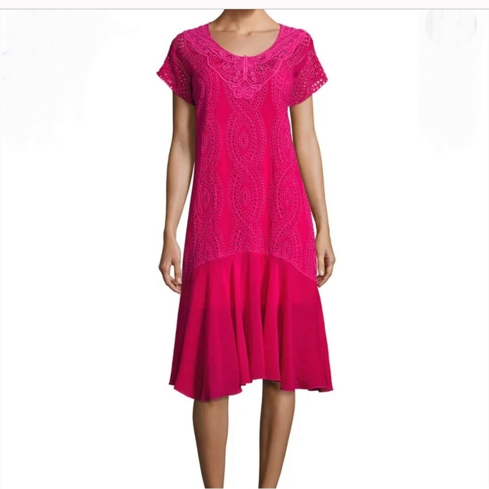 Vintage Johnny Was dress size L/XL